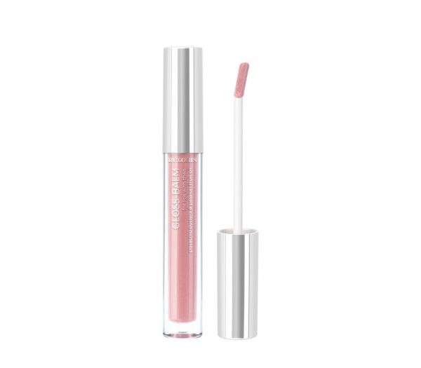 Lip gloss "With shea butter, pistachio and passion fruit" tone: 04, baby nude (10326116)